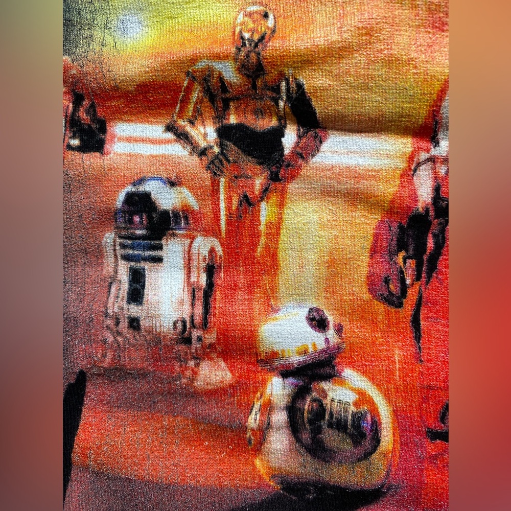 Men's‎ Tultex Star Wars Graphic T-Shirt Large/L D - Picture 2 of 8